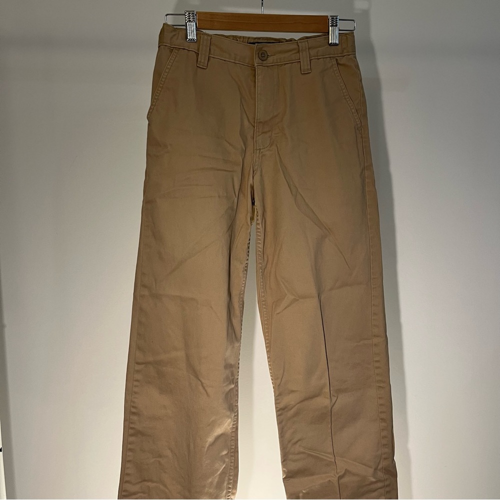 khaki old navy pants boys large 16 size fits xs-s women